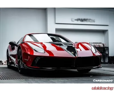 Carbonado Full Body Kit for Ferrari 488 GTB/Spyder 2015-2019 - Carbon Fiber Finish - FGPCF9503MSY FULL KIT