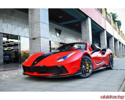 Carbonado Full Body Kit for Ferrari 488 GTB/Spyder 2015-2019 - Carbon Fiber Finish - FGPCF9503MSY FULL KIT