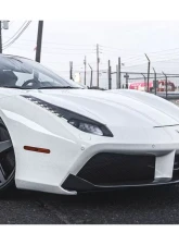 Carbonado CFRP Front Lip for Ferrari 488 GTB/Spyder 2015-2020, Carbon Fiber Finish                                     - CF9503OE-FL - Image 13