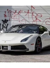 Carbonado CFRP Front Lip for Ferrari 488 GTB/Spyder 2015-2020, Carbon Fiber Finish                                     - CF9503OE-FL - Image 18