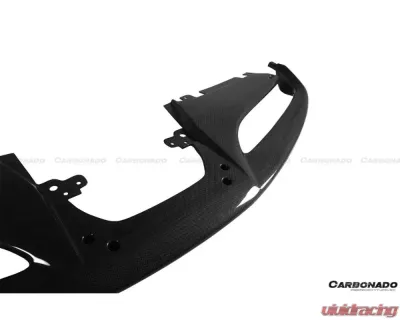 Carbonado CFRP Front Lip for Ferrari 488 GTB/Spyder 2015-2020, Carbon Fiber Finish - CF9503OE-FL