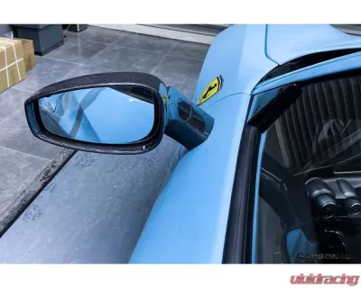Carbonado CFRP OE Style Mirror Replacement Ferrari 488 GTB | Spyder 2015-2020 - CF9503OE-MR