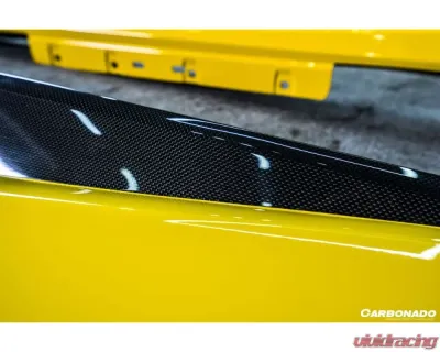Carbonado CFRP OE Style Side Skirts Ferrari 488 GTB | Spyder 2015-2020 - CF9503OE.SS