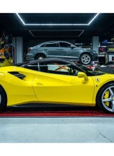 Carbonado CFRP OE Style Side Skirts Ferrari 488 GTB | Spyder 2015-2020                                     - CF9503OE.SS - Image 9