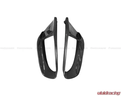 Carbonado CFRP Pista Style Quarter Panel Side Scoops Ferrari 488 GTB | Spyder 2015-2020 - CF9503PST-QPS