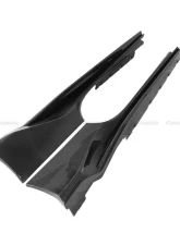 Carbonado CFRP OEM Style Side Skirts Ferrari 488 GTB | Spyder | Pista 2015-2020                                     - CF9503PST-SS - Image 2