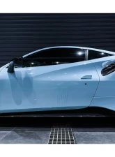 Carbonado CFRP OEM Style Side Skirts Ferrari 488 GTB | Spyder | Pista 2015-2020                                     - CF9503PST-SS - Image 4