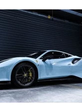 Carbonado CFRP OEM Style Side Skirts Ferrari 488 GTB | Spyder | Pista 2015-2020                                     - CF9503PST-SS - Image 6