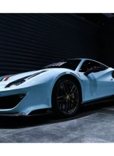 Carbonado CFRP OEM Style Side Skirts Ferrari 488 GTB | Spyder | Pista 2015-2020                                     - CF9503PST-SS - Image 8