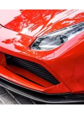 Carbonado CFRP RS Style Front Lip for Ferrari 488 GTB/Spyder 2015-2020                                     - CF9503VRS-L - Image 4