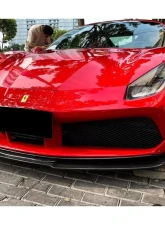 Carbonado CFRP RS Style Front Lip for Ferrari 488 GTB/Spyder 2015-2020                                     - CF9503VRS-L - Image 6
