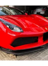 Carbonado CFRP RS Style Front Lip for Ferrari 488 GTB/Spyder 2015-2020                                     - CF9503VRS-L - Image 7