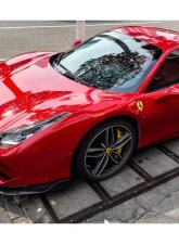 Carbonado CFRP RS Style Front Lip for Ferrari 488 GTB/Spyder 2015-2020                                     - CF9503VRS-L - Image 8