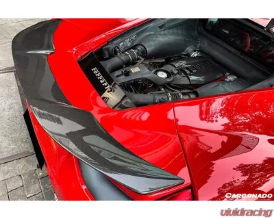 Carbonado CFRP VRS Style Trunk Spoiler for Ferrari 488 GTB 2015-2020 - CF9503VRS-W
