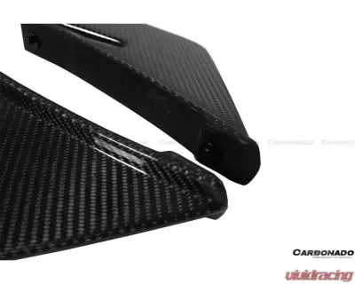 Carbonado FGCF Bkss Style Rear Diffuser Canard Ferrari California 2009-2014 - FGCF9504BKSS-RDCRD
