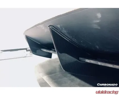 Carbonado FGCF Bkss Style Rear Diffuser Canard Ferrari California 2009-2014 - FGCF9504BKSS-RDCRD