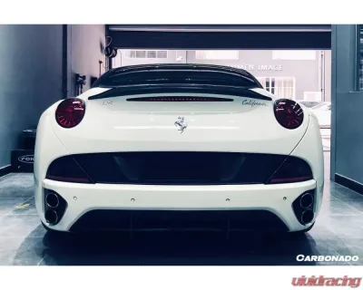 Carbonado FGCF Bkss Style Rear Diffuser Canard Ferrari California 2009-2014 - FGCF9504BKSS-RDCRD