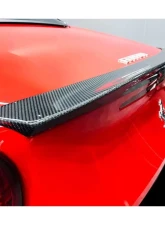 Carbonado CFRP BKSS Style Trunk Spoiler for Ferrari California 2015-2018                                     - CF9507BKSS-TS - Image 14