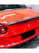 Carbonado CFRP BKSS Style Trunk Spoiler for Ferrari California 2015-2018                                     - CF9507BKSS-TS - Image 17