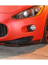 Carbonado CFRP Front Splitter for Maserati GranTurismo Sport 2008-2014                                     - CF9551GTS.FL - Image 3