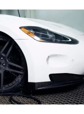 Carbonado CFRP Front Splitter for Maserati GranTurismo Sport 2008-2014                                     - CF9551GTS.FL - Image 4