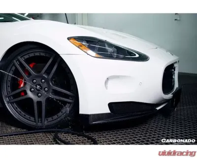 Carbonado CFRP Front Splitter for Maserati GranTurismo Sport 2008-2014 - CF9551GTS.FL