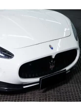 Carbonado CFRP Front Splitter for Maserati GranTurismo Sport 2008-2014                                     - CF9551GTS.FL - Image 5