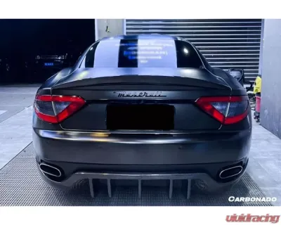 Carbonado Carbon Fiber Trunk Spoiler for Maserati GranTurismo Sport 2008-2018 - CF9551GTS.TS