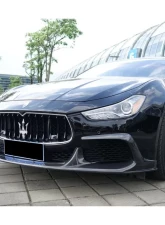 Carbonado Carbon Fiber Front Lip for Maserati Ghibli 2014-2017 CFRP Style                                     - CF9552EPC.FL - Image 6