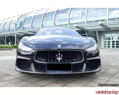 Carbonado Carbon Fiber Front Lip for Maserati Ghibli 2014-2017 CFRP Style - CF9552EPC.FL