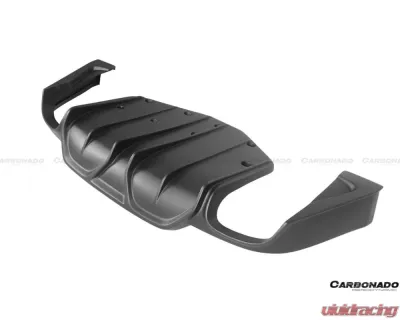 Carbonado FGCF EPC Style Rear Lip Maserati Ghibli 2014-2017 - FGCF9552EPC.RD