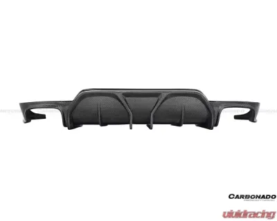 Carbonado FGCF EPC Style Rear Lip Maserati Ghibli 2014-2017 - FGCF9552EPC.RD