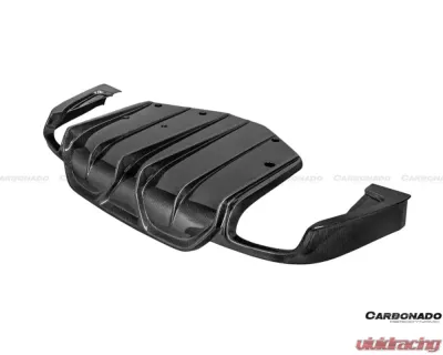 Carbonado FGCF EPC Style Rear Lip Maserati Ghibli 2014-2017 - FGCF9552EPC.RD