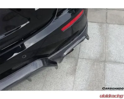 Carbonado FGCF EPC Style Rear Lip Maserati Ghibli 2014-2017 - FGCF9552EPC.RD