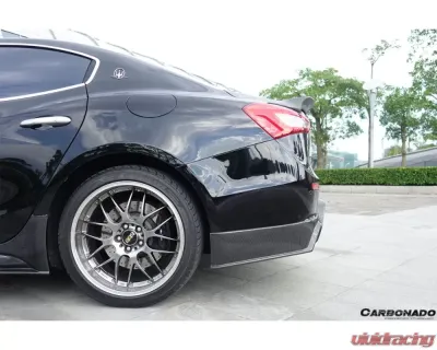 Carbonado FGCF EPC Style Rear Lip Maserati Ghibli 2014-2017 - FGCF9552EPC.RD
