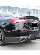 Carbonado FGCF EPC Style Rear Lip Maserati Ghibli 2014-2017                                     - FGCF9552EPC.RD - Image 9