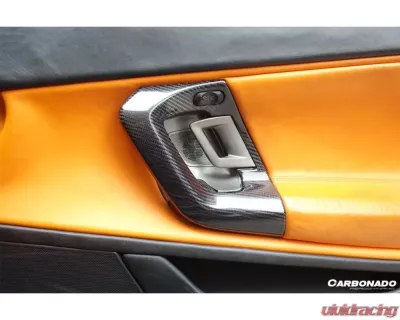 Carbonado CFRP OEM Style Door Handles Lamborghini Gallardo 2004-2014 - CF9899OE-DHD