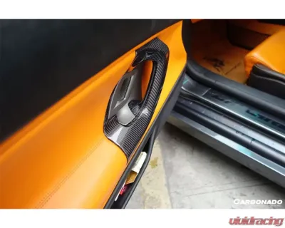 Carbonado CFRP OEM Style Door Handles Lamborghini Gallardo 2004-2014 - CF9899OE-DHD