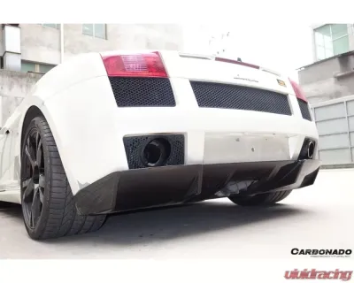 Carbonado CFRP OEM Style Rear Diffuser Lamborghini Gallardo 2004-2008 - CF9899OE.RD