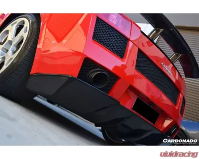 Carbonado CFRP OEM Style Rear Diffuser Lamborghini Gallardo 2004-2008 - CF9899OE.RD