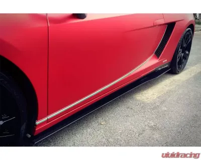 Carbonado CFRP LP570 Style Side Skirts Lamborghini Gallardo 2004-2014 - CF9900LP570-SS