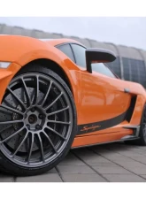 Carbonado CFRP LP570 Style Side Skirts Lamborghini Gallardo 2004-2014                                     - CF9900LP570-SS - Image 6