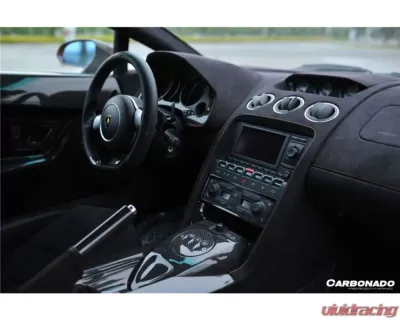 Carbonado CFRP OEM Style Center Console Lamborghini Gallardo 2004-2014 - CF9900OE.85