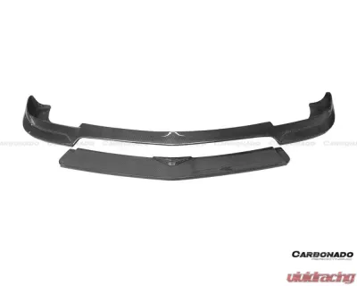 Carbonado Carbonado CFRP RZ Style Front Lip for Mercedes Benz C63 AMG W204 2012-2014 - CFAF-002