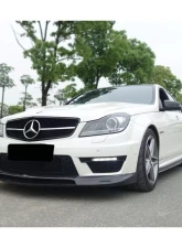 Carbonado Carbonado CFRP RZ Style Front Lip for Mercedes Benz C63 AMG W204 2012-2014                                     - CFAF-002 - Image 8
