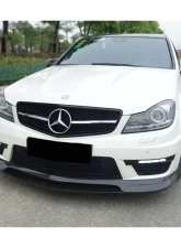 Carbonado Carbonado CFRP RZ Style Front Lip for Mercedes Benz C63 AMG W204 2012-2014                                     - CFAF-002 - Image 9