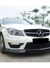 Carbonado Carbonado CFRP RZ Style Front Lip for Mercedes Benz C63 AMG W204 2012-2014                                     - CFAF-002 - Image 10