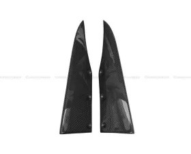 Carbonado CFRP RZS Style Rear Bumper Caps Mercedes Benz C63 AMG W204 2012-2014