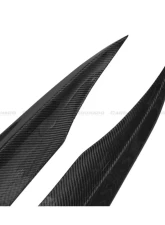 Carbonado CFRP RZS Style Rear Bumper Caps Mercedes Benz C63 AMG W204 2012-2014                                     - CFAF-003 - Image 3