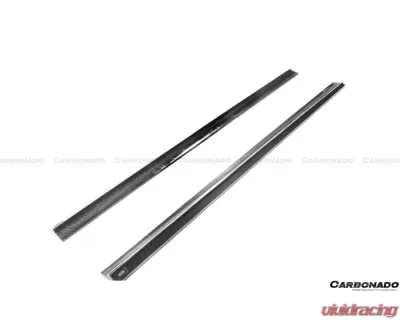 Carbonado CFRP RZS Style Side Skirts Mercedes Benz C63 AMG W204 2008-2014 - CFAF-004